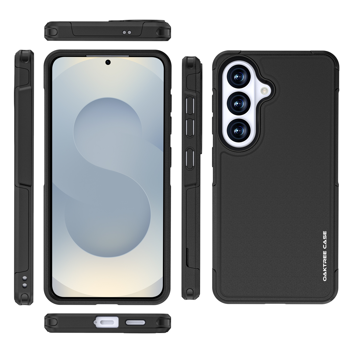 OAKTREE ArmorShield Samsung Galaxy S26 (6.3") Case - Black