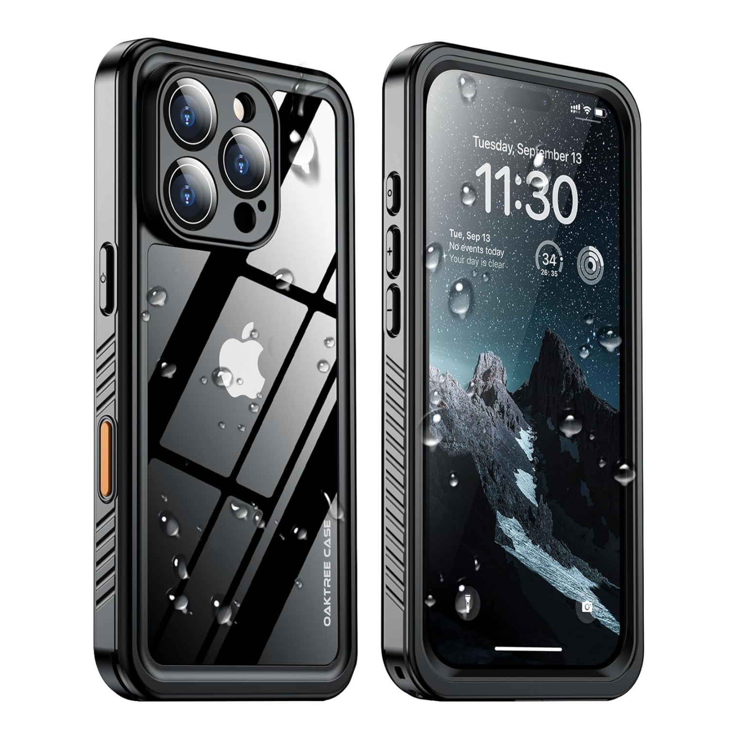 iPhone 16 Pro Waterproof Shockproof Full-Body Rugged Case