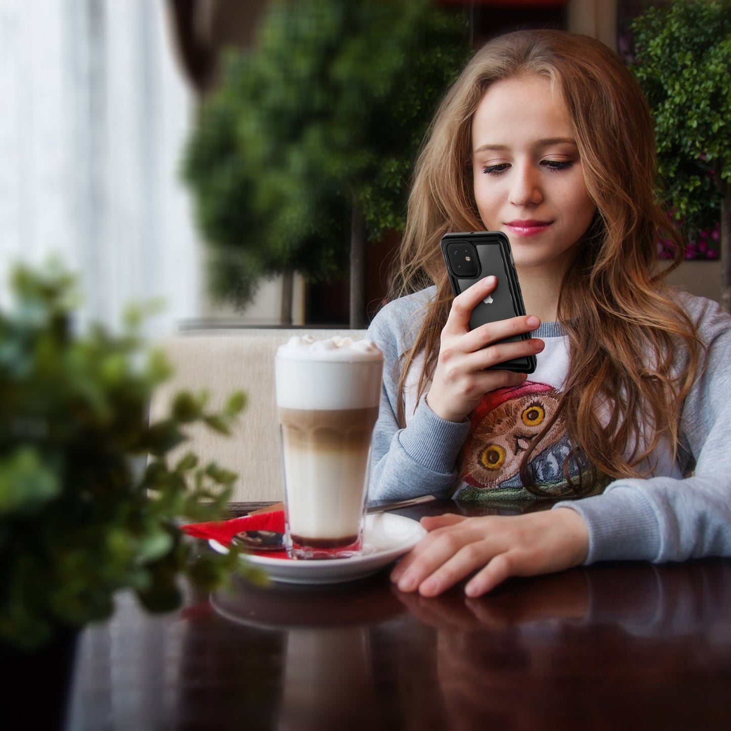 OAKTREE iPhone 12 Pro Shockproof Waterproof Full-Body Rugged Case - Black/Clear - OAKTREE CASE