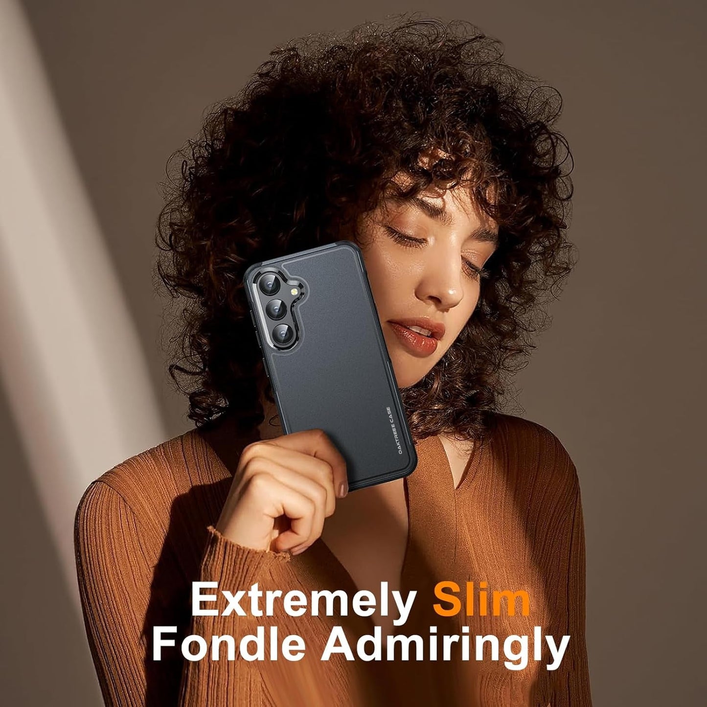 OAKTREE Samsung A55 5G Shockproof Military Grade Protection Case - Black - OAKTREE CASE