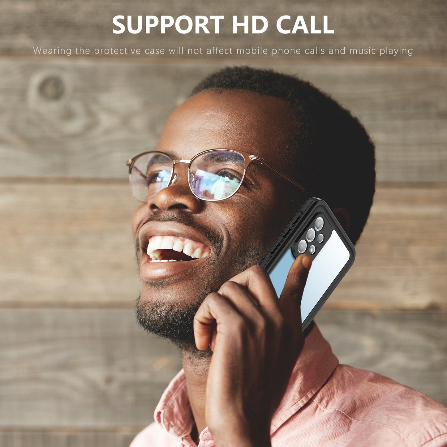 Oaktree Samsung Galaxy A33 5G Waterproof Full-Body Rugged Case - Black / Clear - OAKTREE CASE