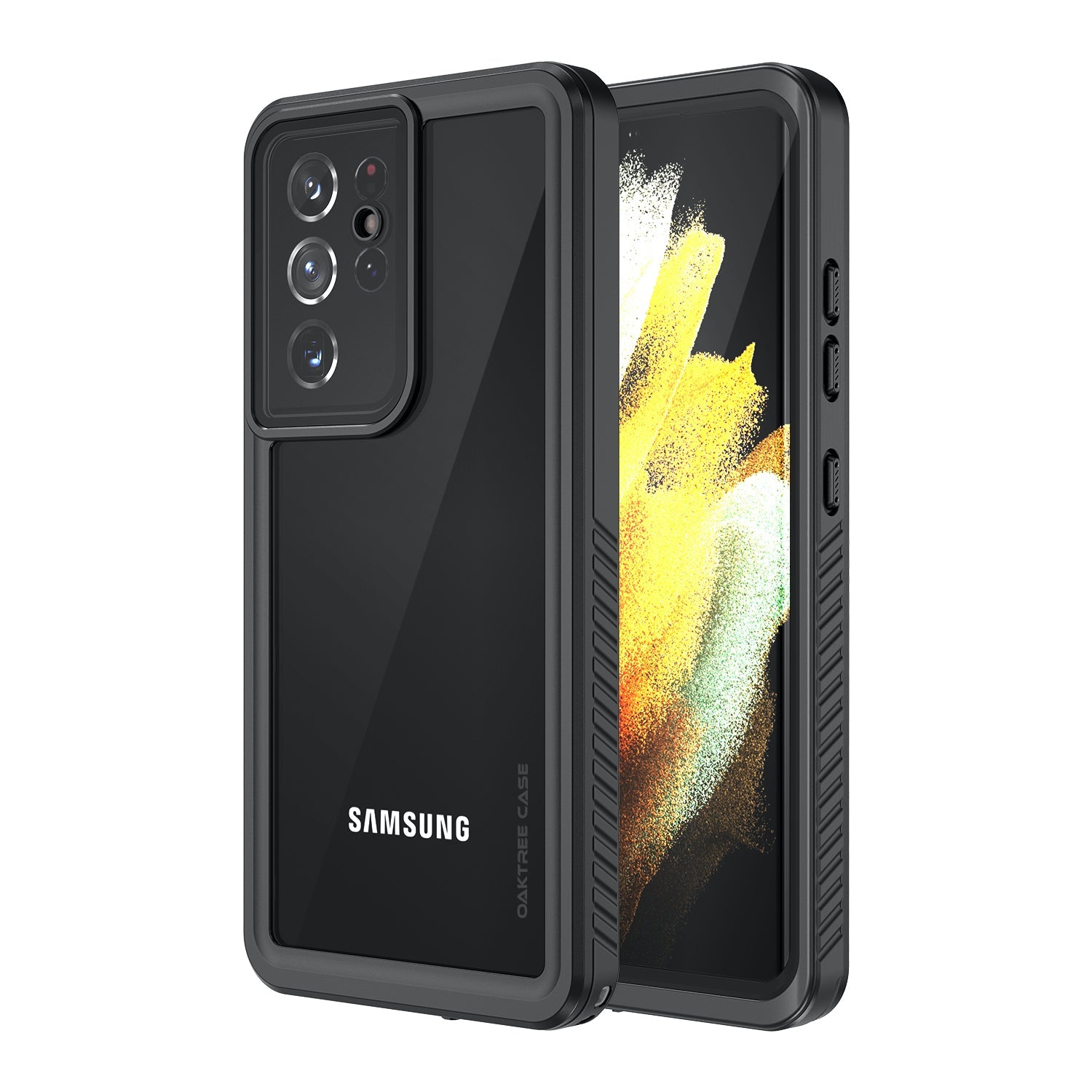 Galaxy S21 Ultra WaterProof Full-Body Case with Built-in Screen