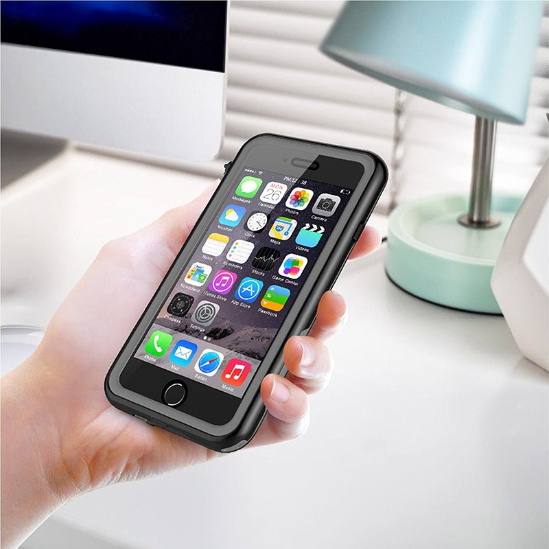 Oaktree Shockproof WaterProof Rugged Case for iPhone SE (22/20)/ 7/8 - Black /Clear - OAKTREE CASE