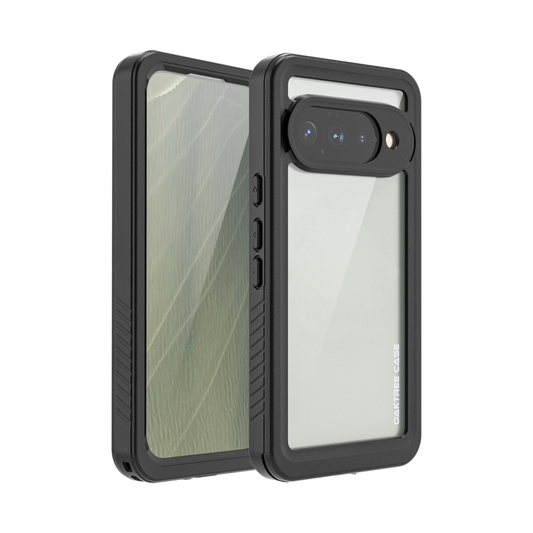 OAKTREE Google Pixel 11 Drop-Proof Waterproof Full-Body Case with Built-in Screen - Black