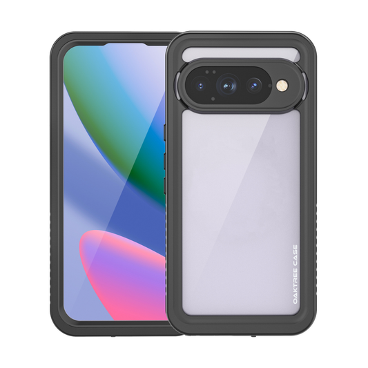 OAKTREE Google Pixel 11 XL Pro Drop-Proof Waterproof Full-Body Case with Built-in Screen - Black