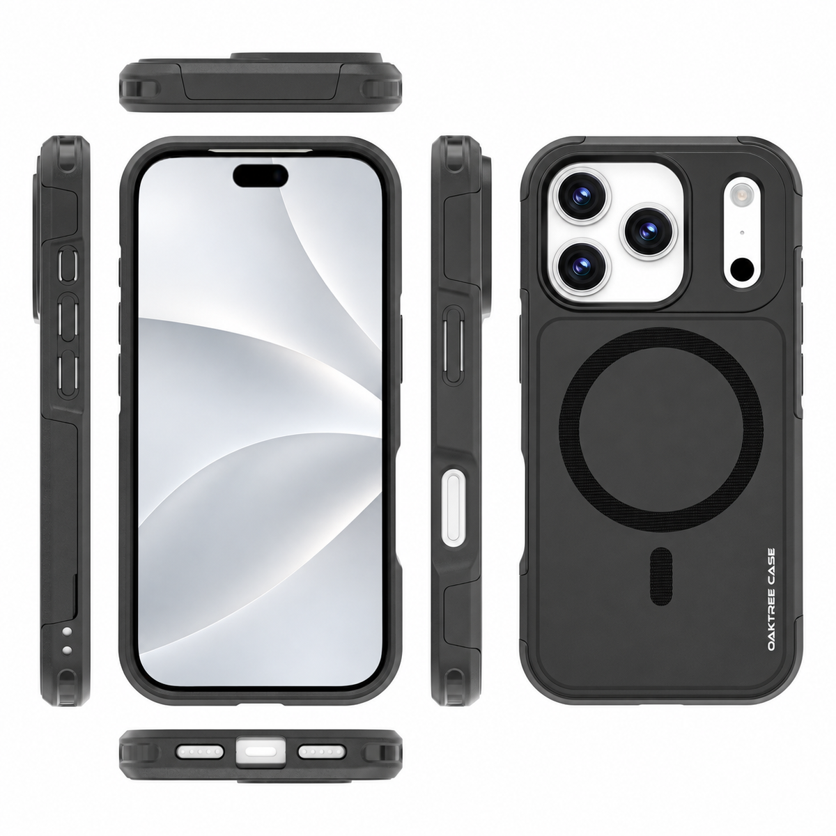 OAKTREE SafeBox MagSafe Heavy-Duty Rugged Case for iPhone 18 Pro Max & 17 Pro Max