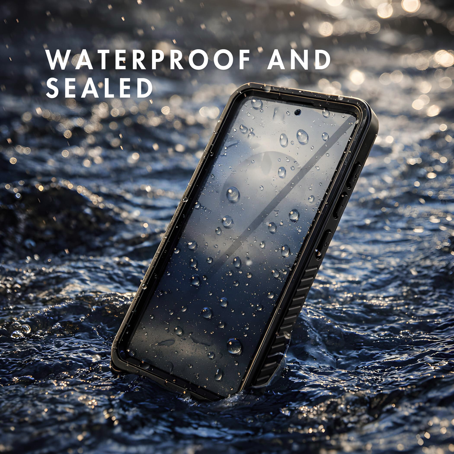 Samsung Galaxy S26 Plus 6.7" Waterproof Full-Body Rugged Case - Black / Clear
