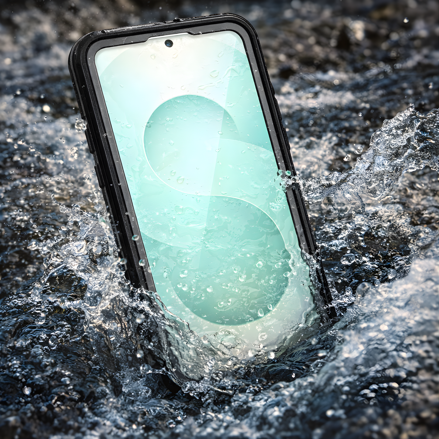 OAKTREE Waterproof MagSafe Kickstand Case for Samsung Galaxy S26 Plus - Black