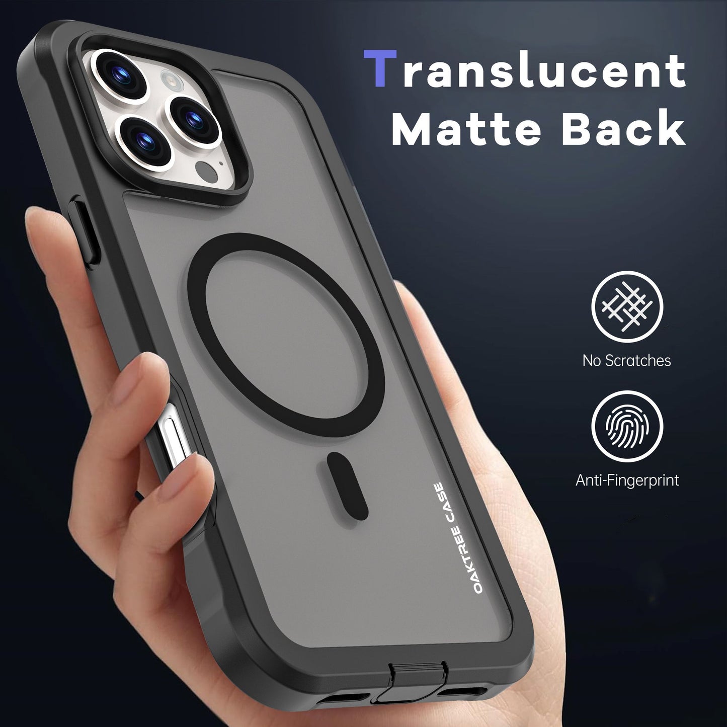 OAKTREE Ultra Protective Dual-Layer MagSafe iPhone Case