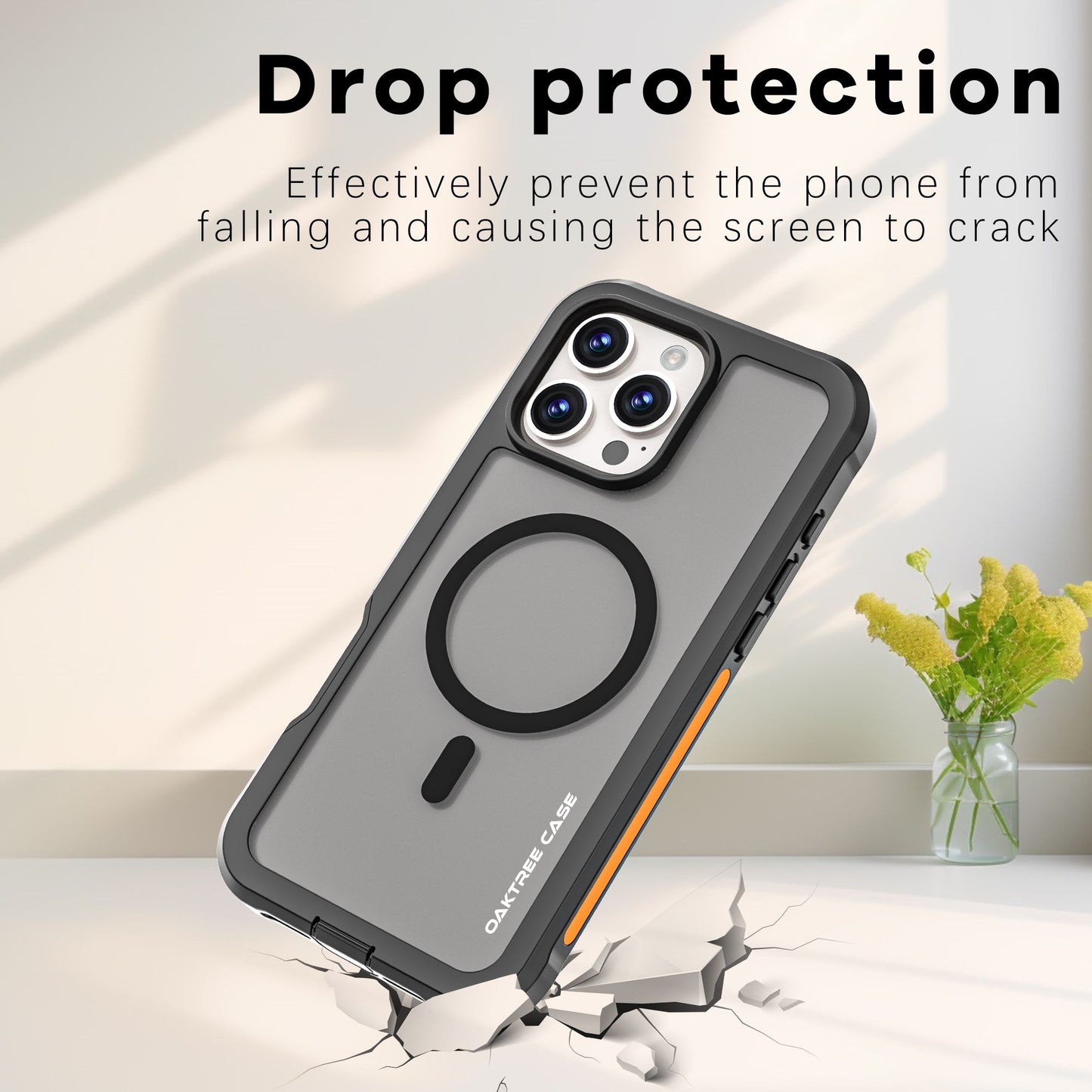 OAKTREE Ultra Protective Dual-Layer MagSafe iPhone Case
