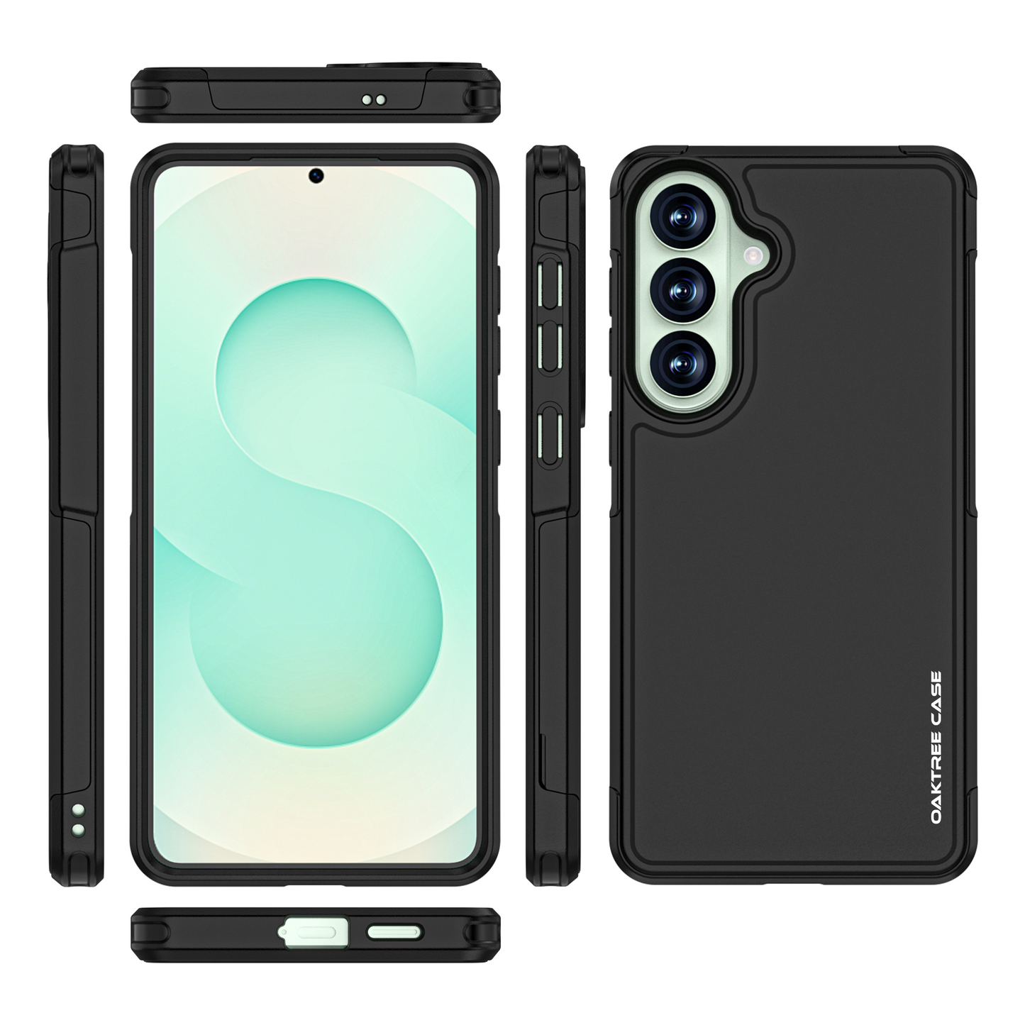 OAKTREE ArmorShield Samsung Galaxy S26 Plus Case - Black