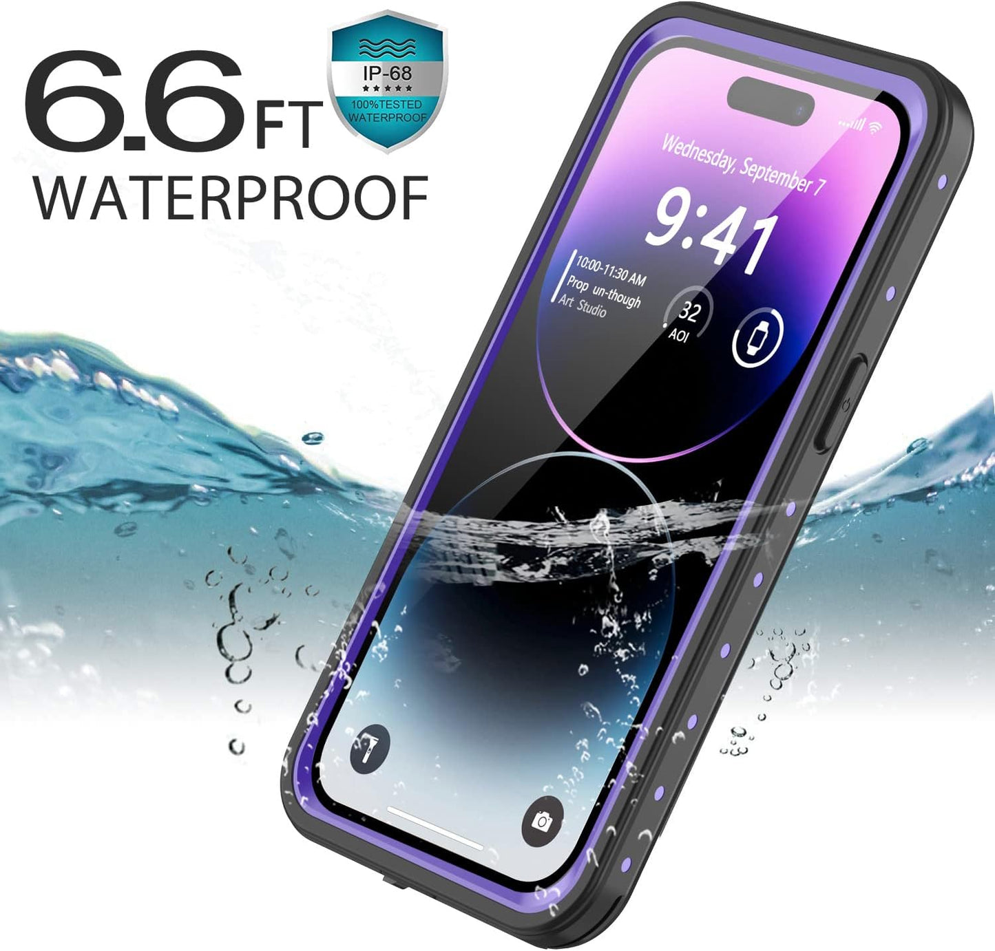 OAKTREE Shockproof Waterproof Full-Body iPhone Case