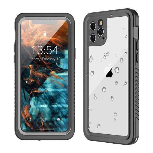 OAKTREE iPhone 11 Pro Shockproof Waterproof Full-Body Rugged Case - Black/Clear - OAKTREE CASE