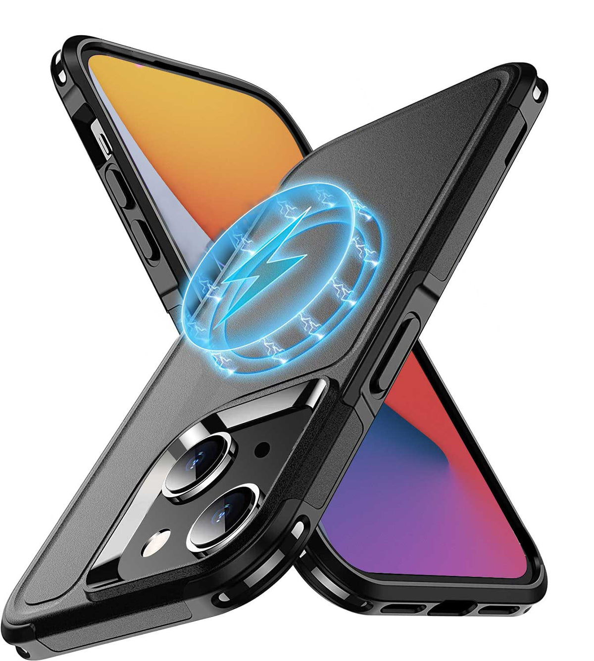 Shockproof Image Heavy Duty Shockproof Magnetic Case For IPhone 16 Pro Max Heavy Duty ...