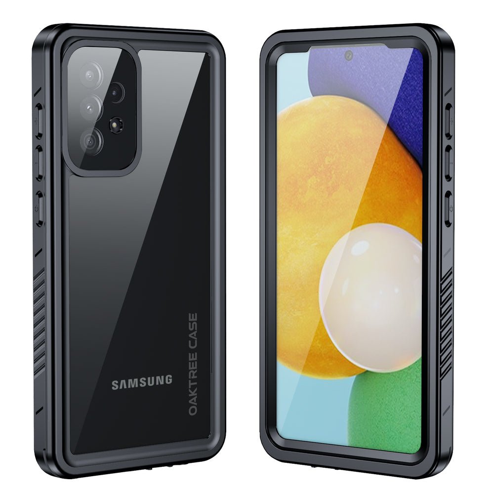 Oaktree Samsung Galaxy A52/52s 5G Waterproof Full-Body Rugged Case - Black / Clear - OAKTREE CASE