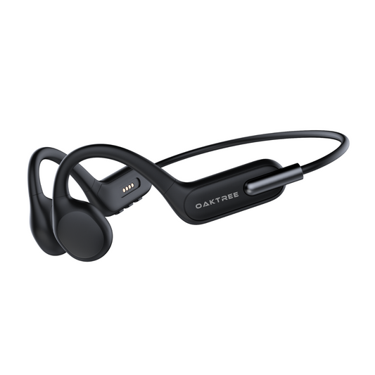 OAKTREE Waterproof Bone Conduction Headphone with Built-in 32G Music Player, Bluetooth 5.3 & Built in Mic