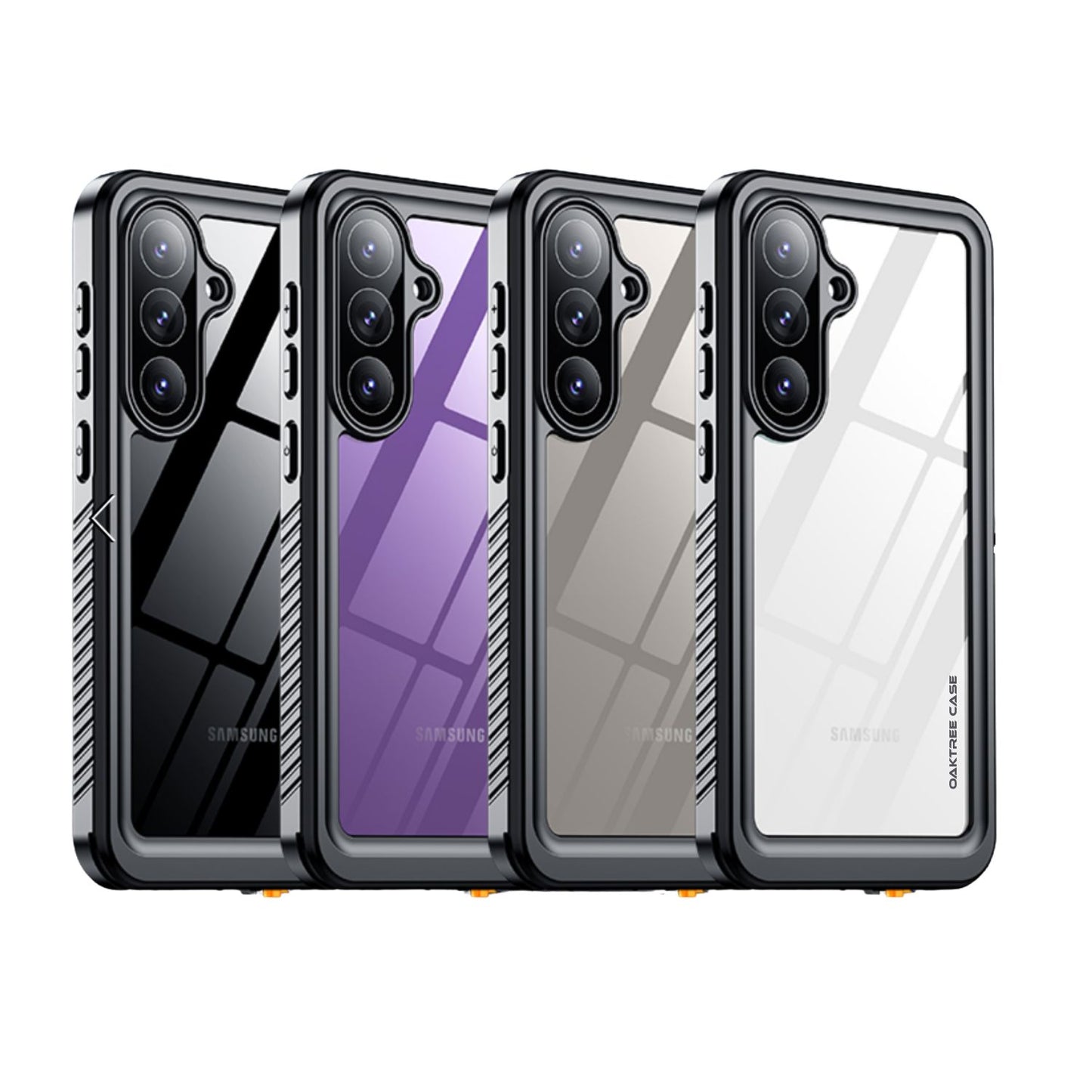 Samsung Galaxy S26 Plus 6.7" Waterproof Full-Body Rugged Case - Black / Clear