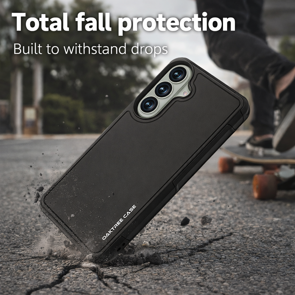 OAKTREE ArmorShield Samsung Galaxy S26 Plus Case - Black