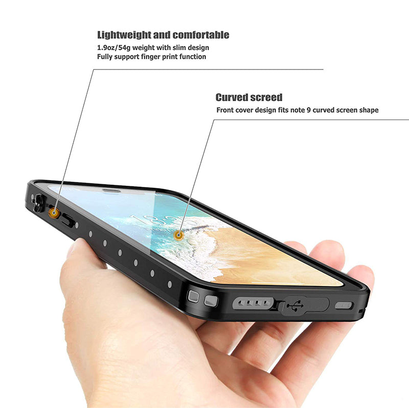 OAKTREE iPhone Xs Max WaterProof Shockproof Full-Body Rugged Case