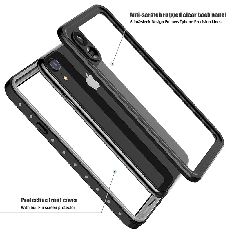 OAKTREE iPhone Xs Max WaterProof Shockproof Full-Body Rugged Case