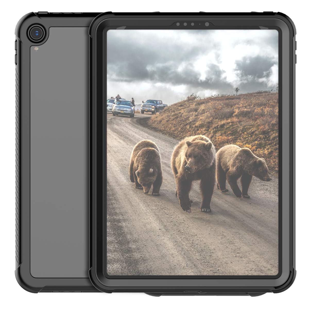 OAKTREE iPad Pro 11 inch (2018) Rugged Case with Built-in Screen Protector
